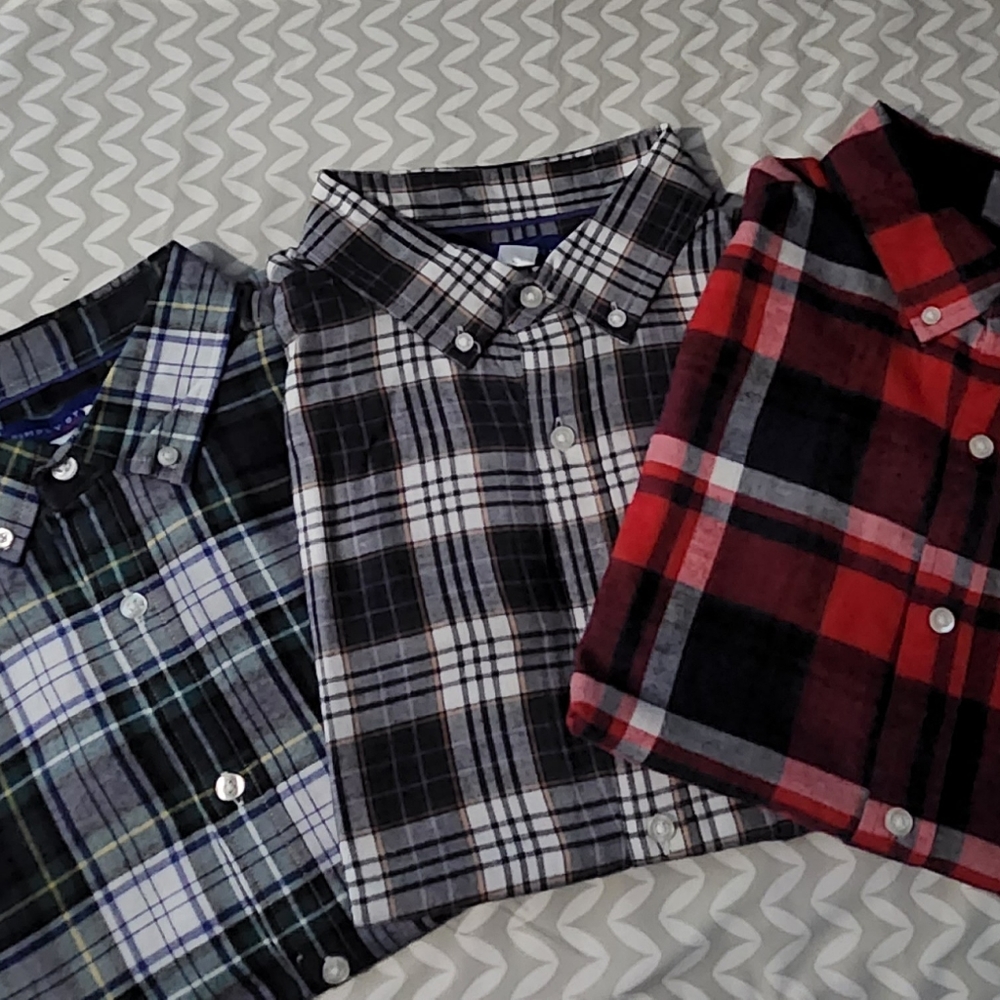 Brand new long sleeve flannel shirts